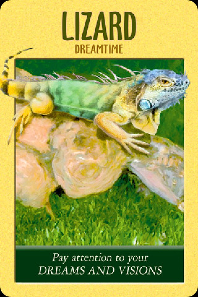 Lizard ~ Dreamtime – Archangel Oracle